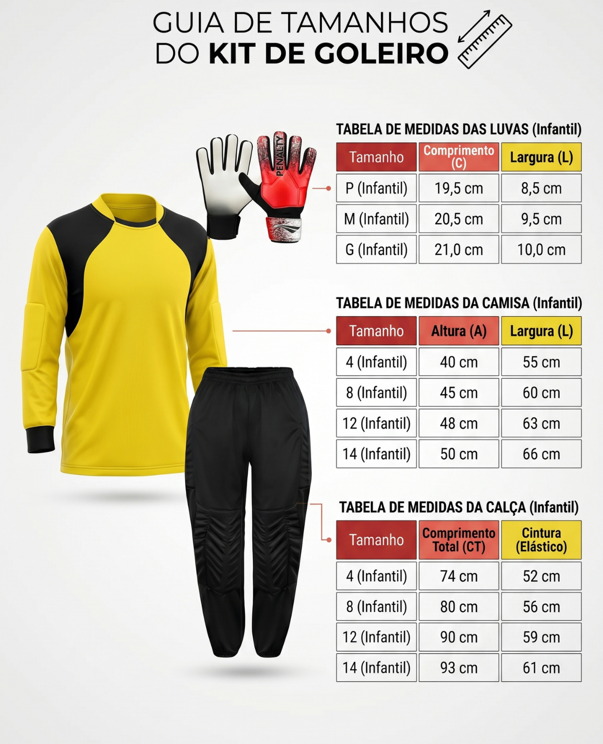 Kit Goleiro 5